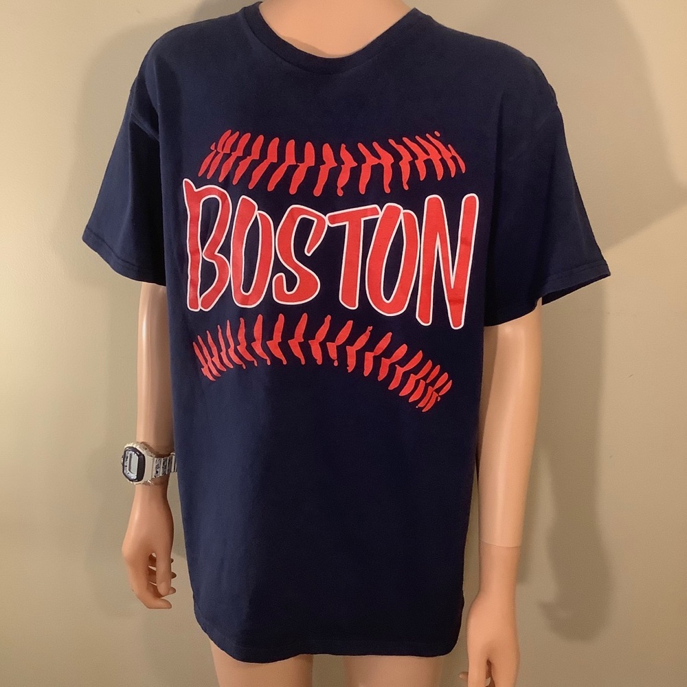 Boston Logo Script Tee - Picture 4 of 4